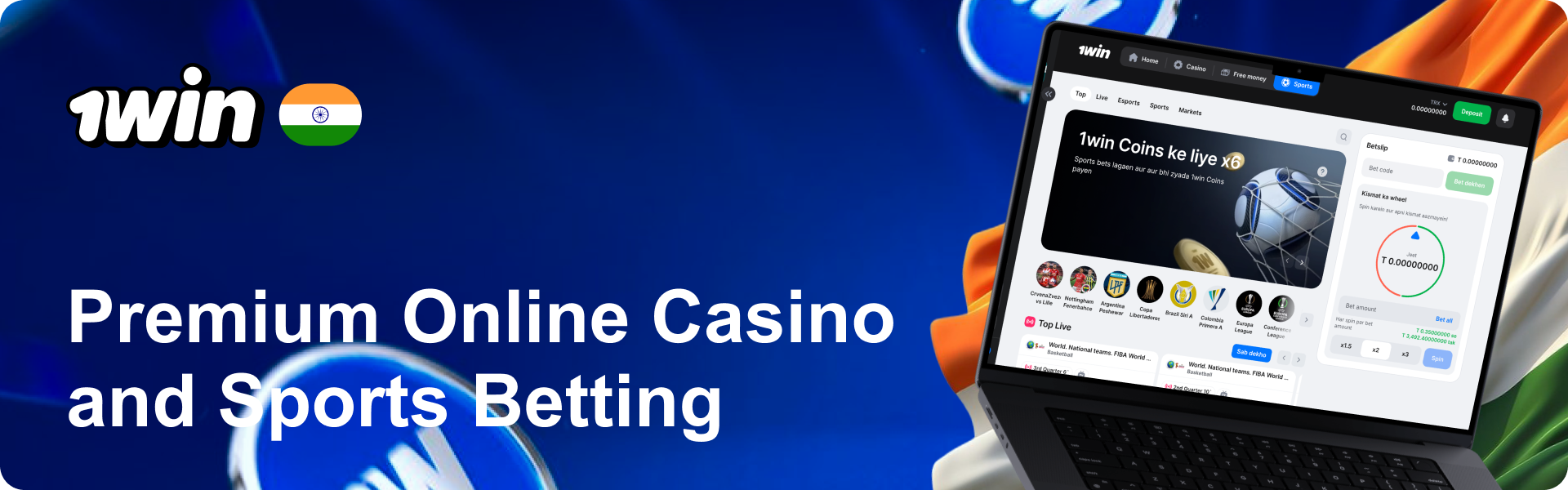 1Win Premium Online Casino and Sports Betting in India